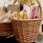 DaisyLife flower girl wicker basket for decoration