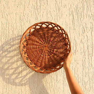 King of wicker Crown Basket