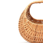 Moon Wicker Basket DaisyLife closeup 