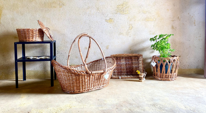 Daisy life natural baskets