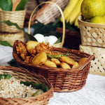 DaisyLife Wicker Serving Basket