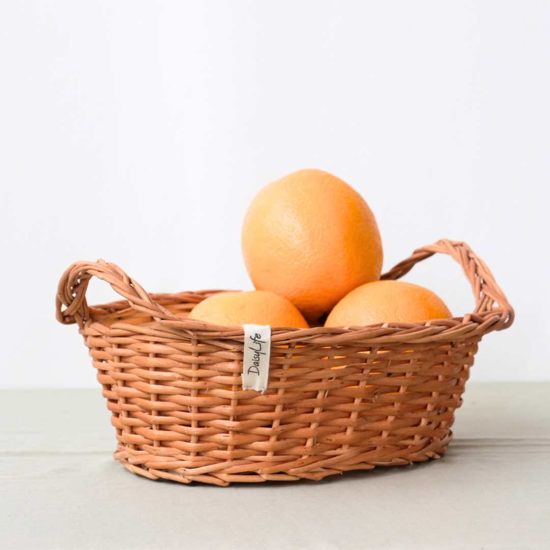DaisyLife Wicker Serving Basket