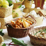 DaisyLife Wicker Serving Basket