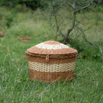 DaisyLife Wicker WIde Storage Basket