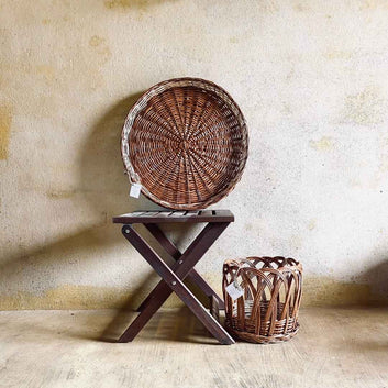 Wicker Plate Basket