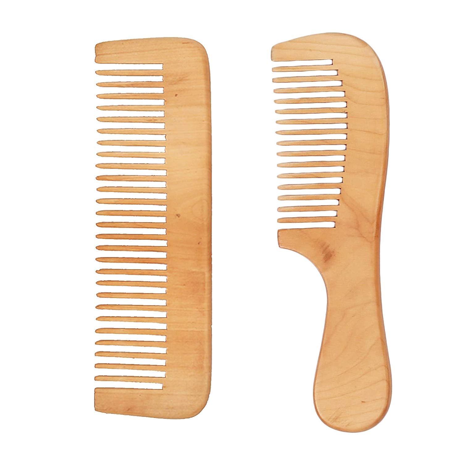 DAISYLIFE Natural and Eco-friendly beech wood combs for healthy hair and scalp