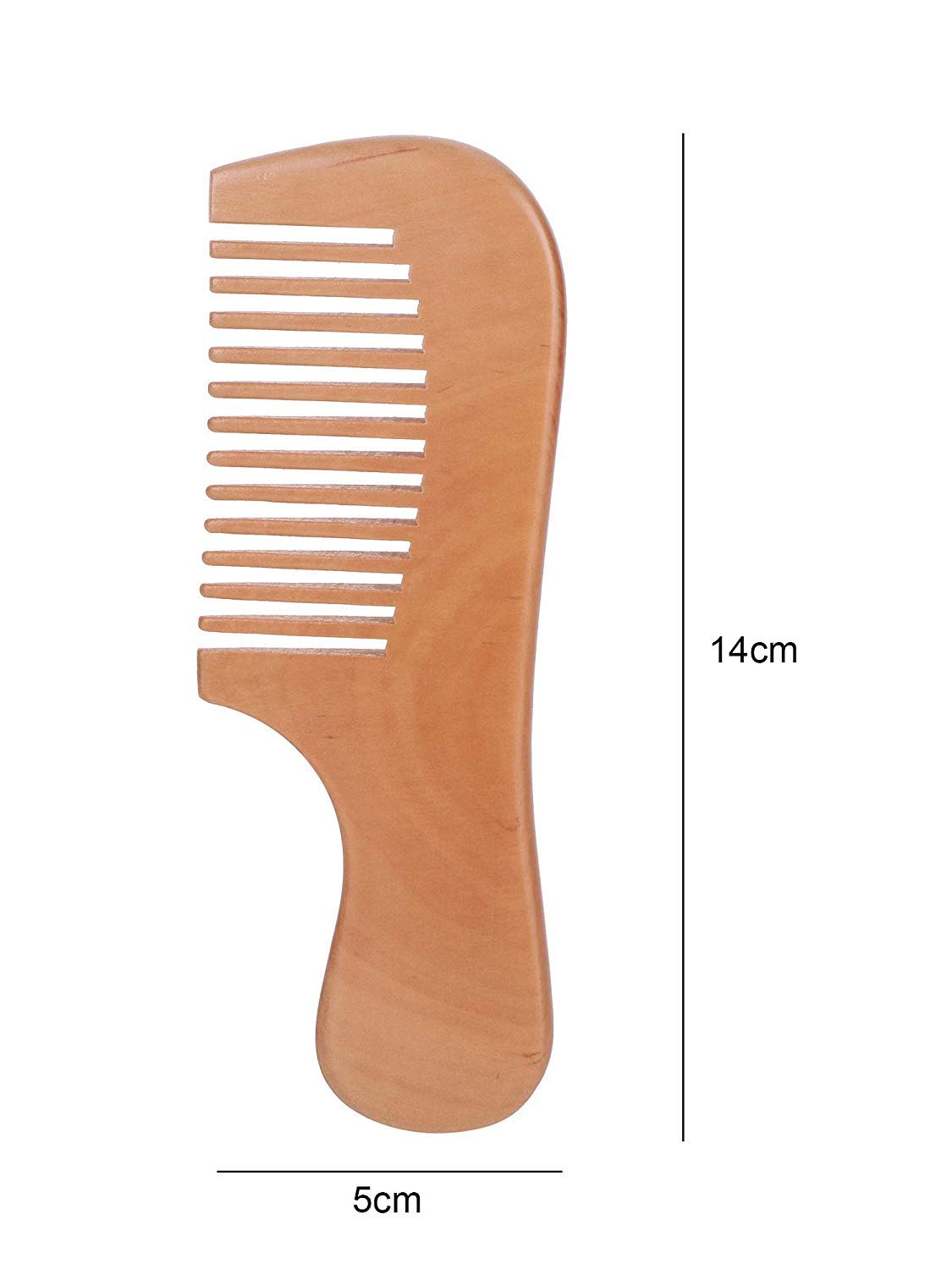 DAISYLIFE Natural Color and Eco-friendly wooden combs for combing and massaging