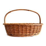 Set of 3 sizes - 'Gift or Store' Oval Wicker Basket (Compact set)