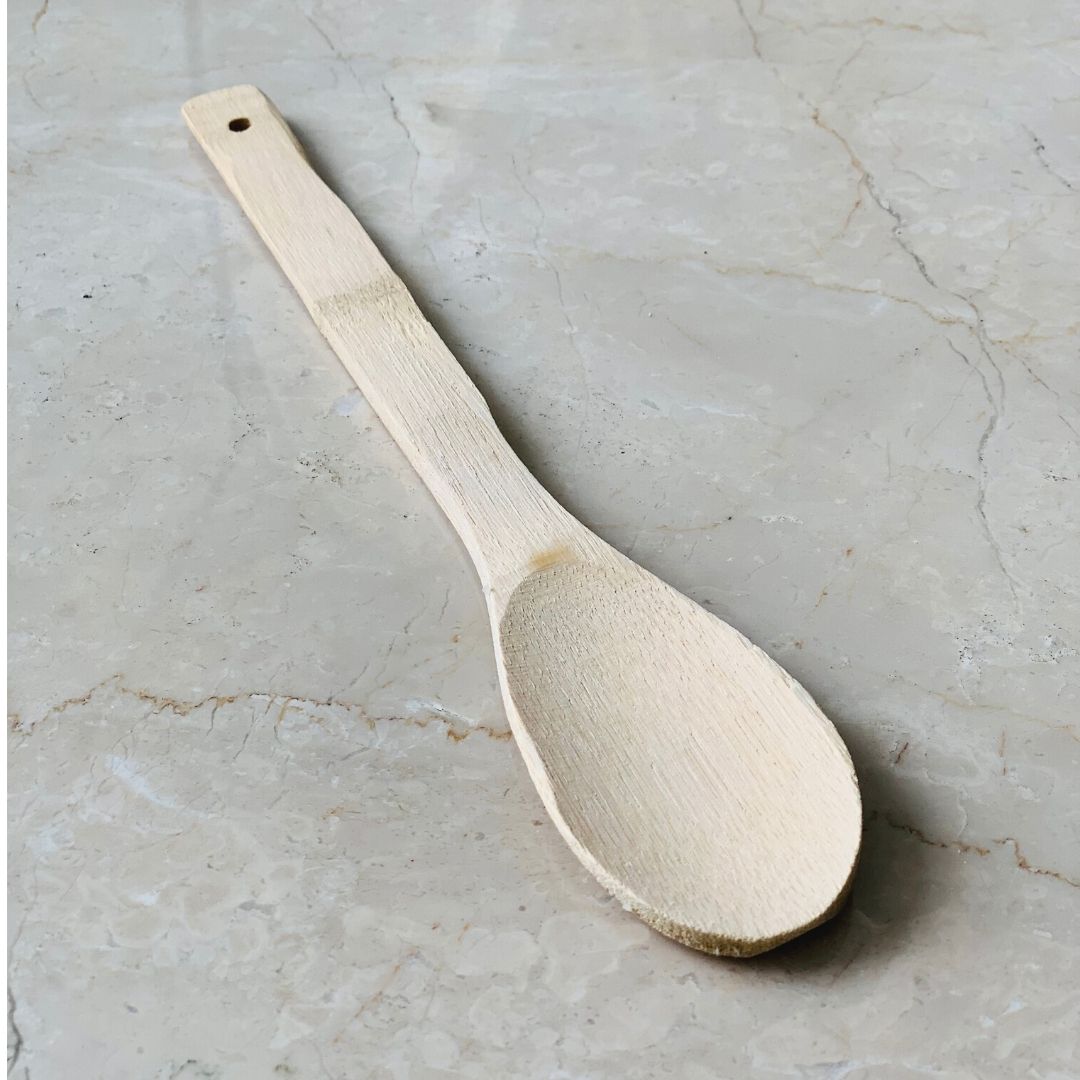 DaisyLife All purpose, quick, easy and heavy use Bare Bamboo Spoon