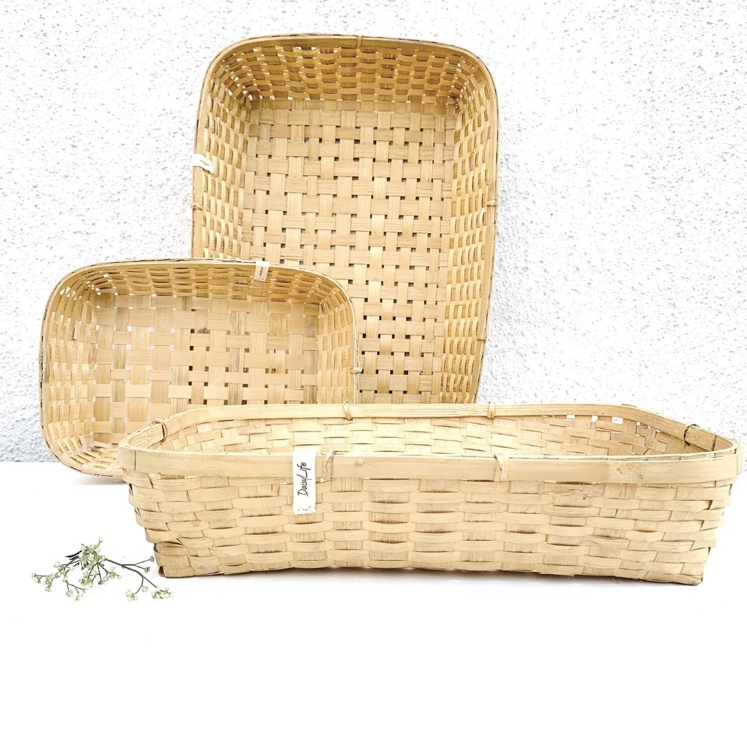 Bamboo Tray Gift in Set of 5