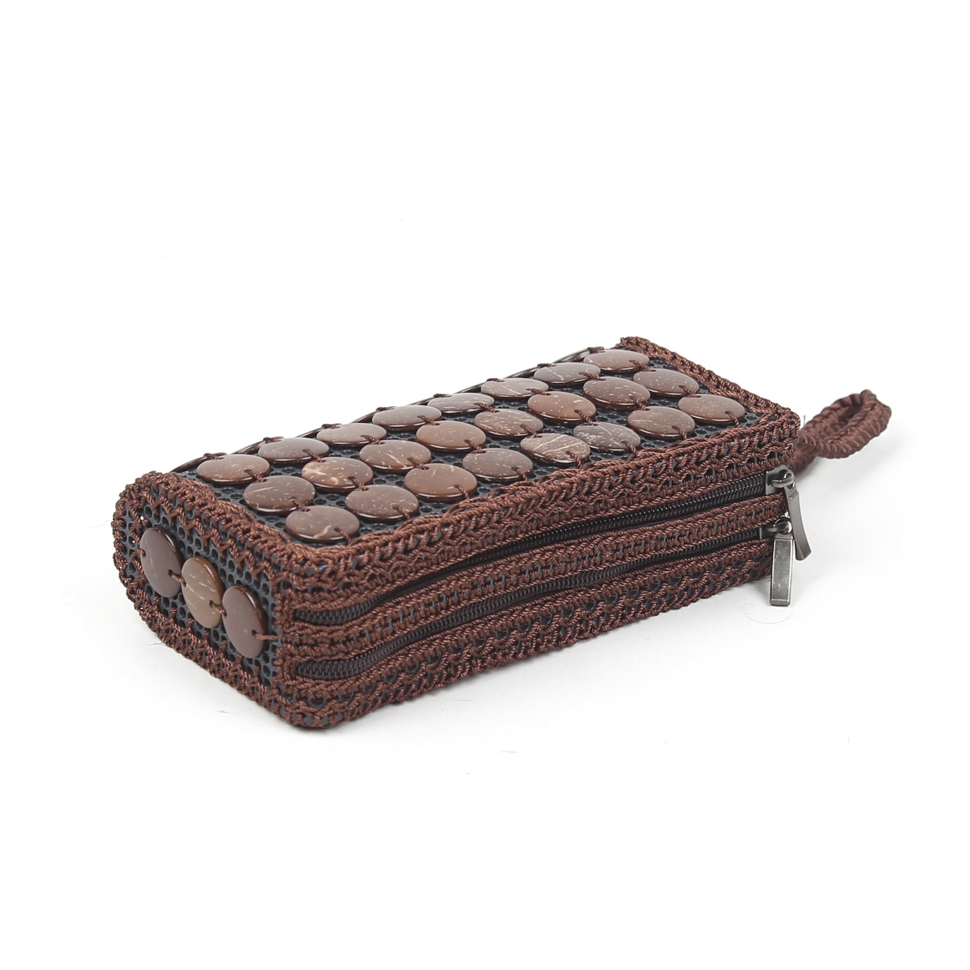 DaisyLife natural handmade coconut shell fashion clutch