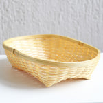 DaisyLife natural bamboo tray serving basket