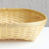 DaisyLife natural bamboo tray serving basket