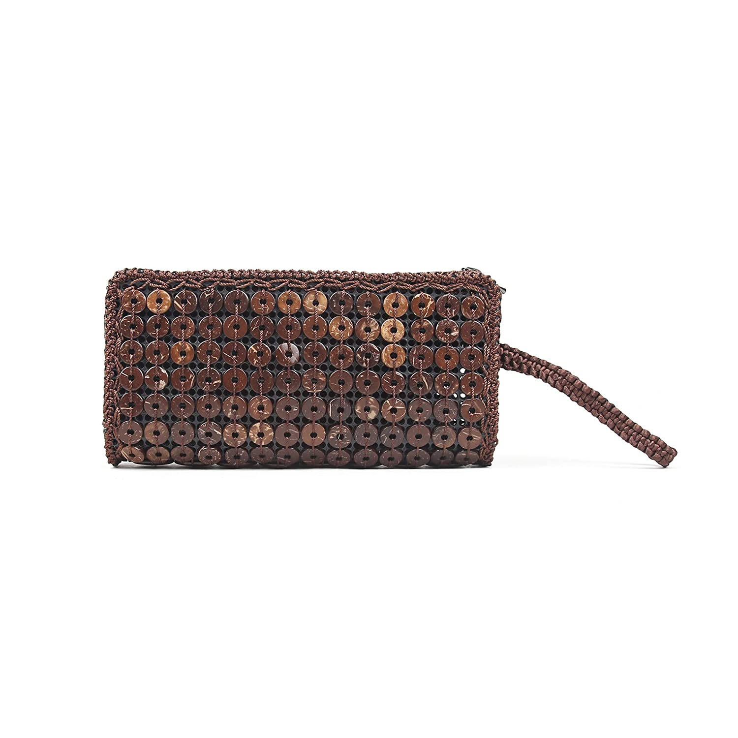 DaisyLife natural handmade coconut shell fashion clutch