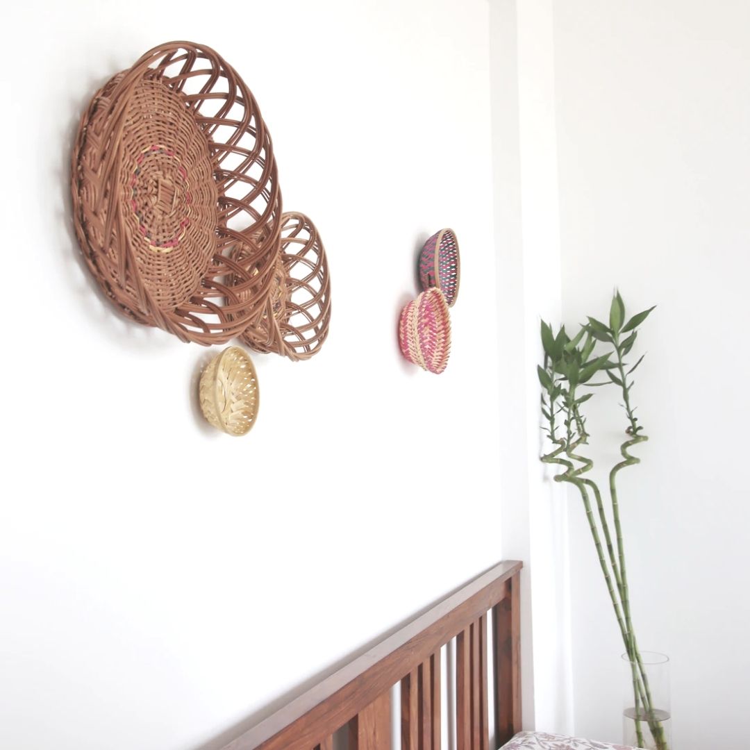 Field of Daisies Wall Baskets for wall decor