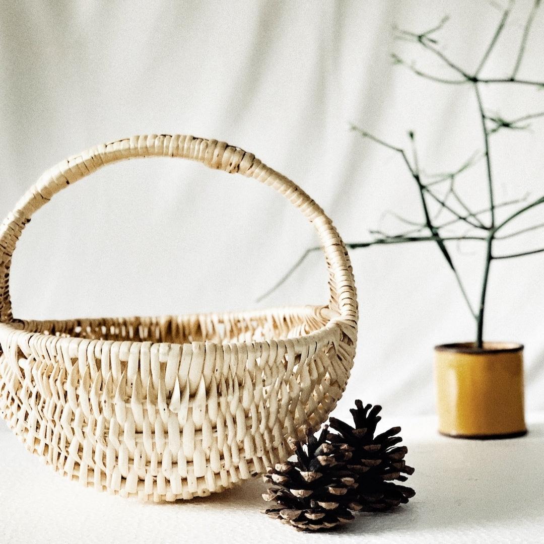 Half Moon Basket Use for plants fruits, bread, flowers, as planters or for gift hampers.