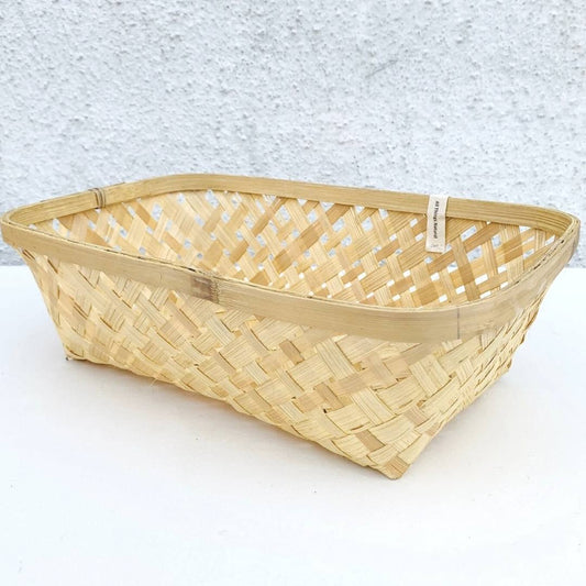 Long Tub Bamboo Basket