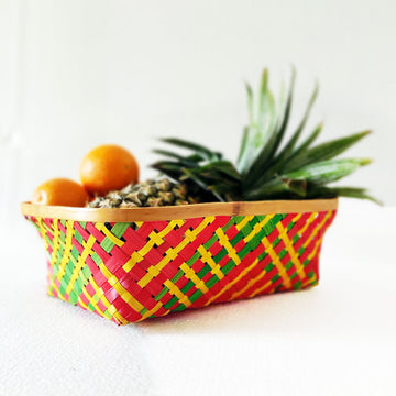 Bamboo Tub Basket (14" x 10")