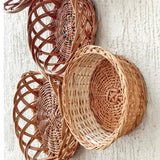 Close up North Star Wall Baskets in gallery
