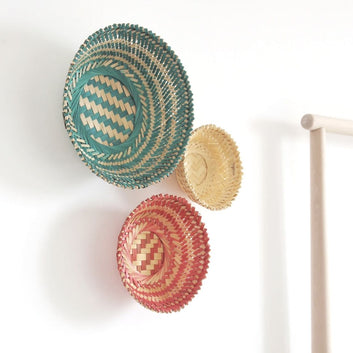 Summer Pop Wall Baskets for wall decor