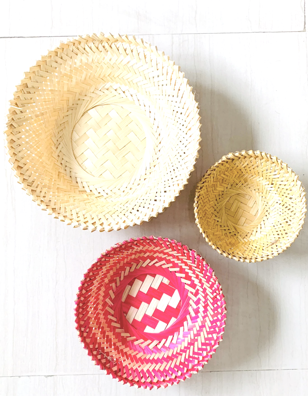 Summer Pop Wall Baskets for wall decor