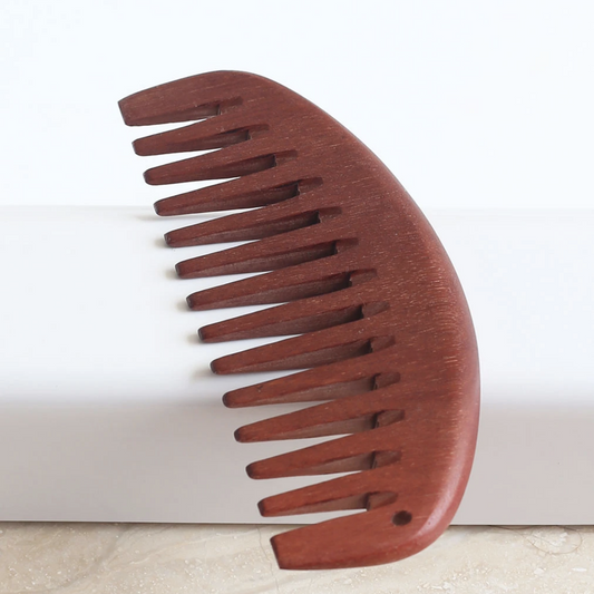 Dark Wood comb (Wide tooth)