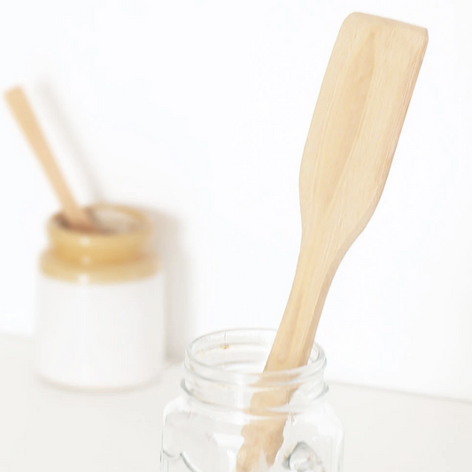 Natural and Eco-Friendly Bamboo Spatula Spoons for non-stick pans