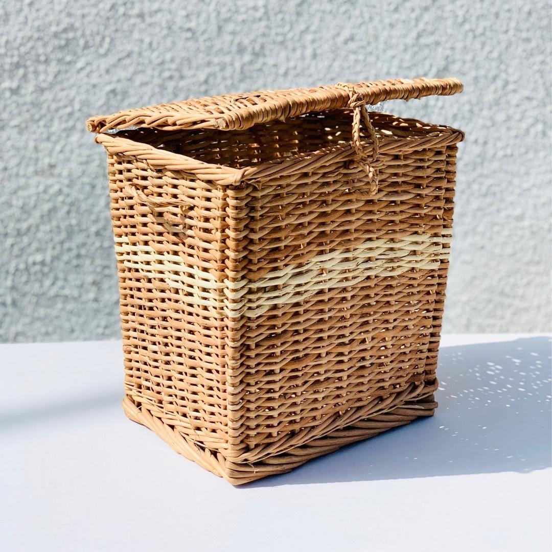 Wicker Box- Storage Basket 