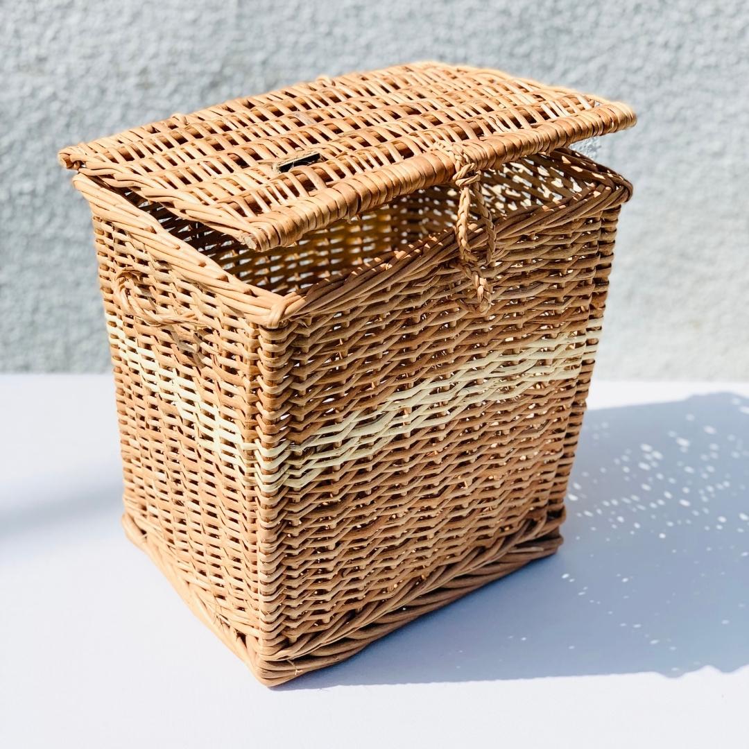 Wicker Box- Storage Basket 