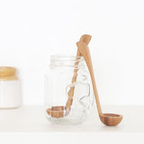 Simple and beautiful pourer for everyday cooking kept inside jar