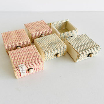 Beautiful woven bamboo boxes for gifting and store trinkets, jewellery and more.